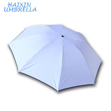 21 Pouces * 8 Côtes 3 Plis Super Mini Parapluie de Voyage Blanc Gris dans les annonces imprimées